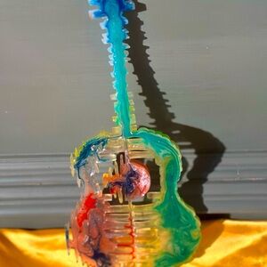 Handmaid d guitar wall hanging